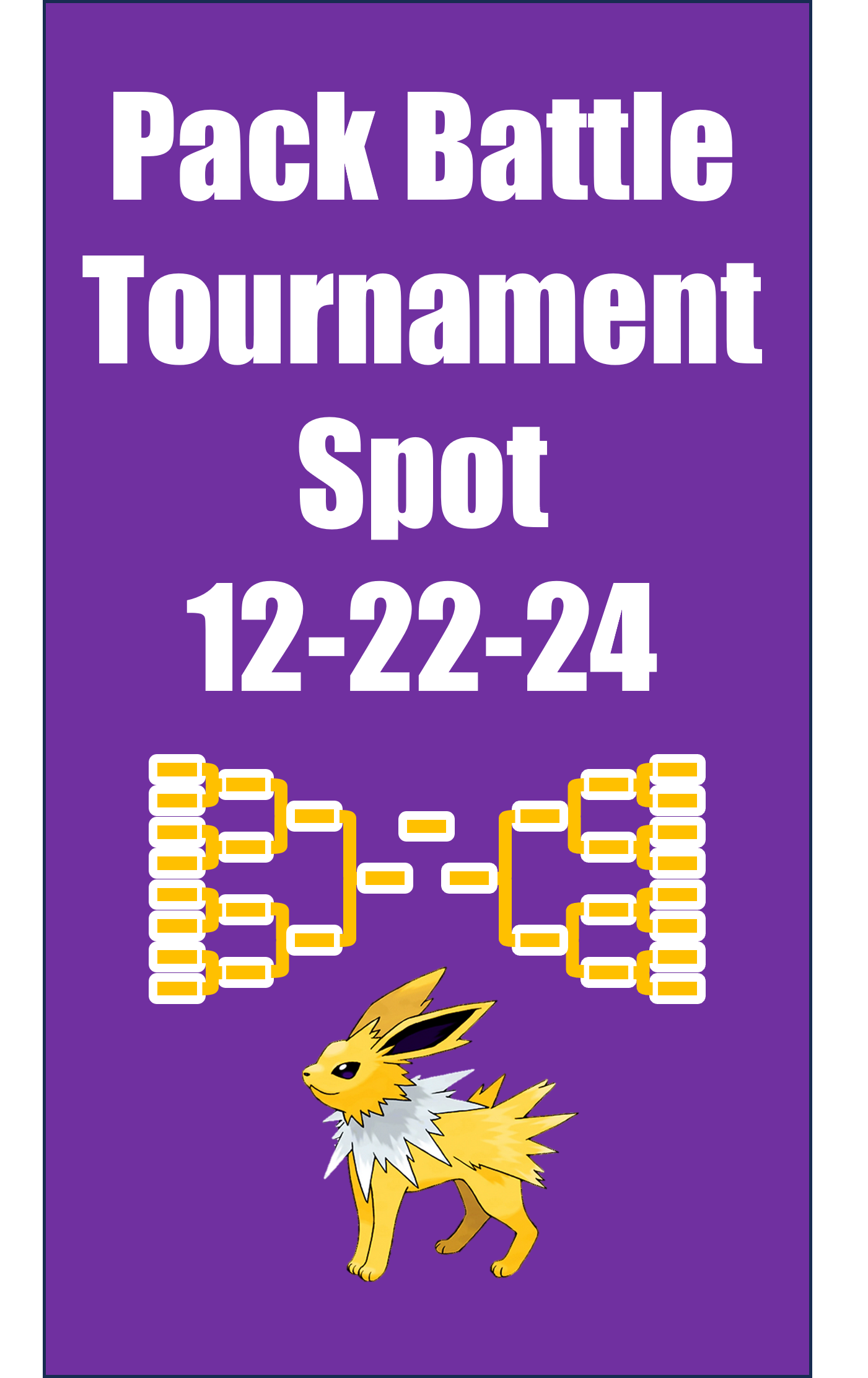 Pack Battle Tournament Spot 12-22-24